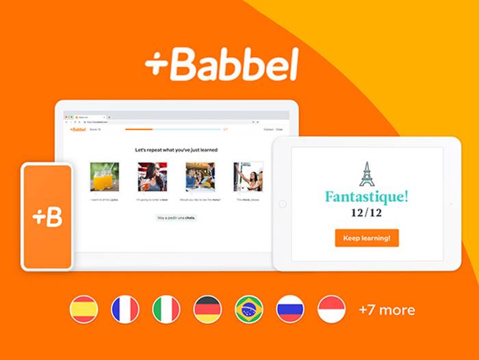 babbel foreign language learning application